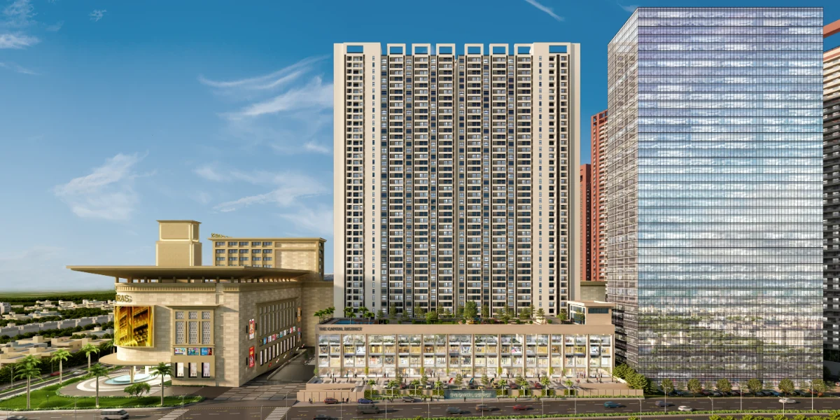 SPR Sky Tower 4 BHK view